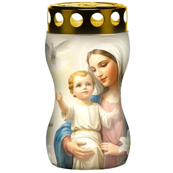 Candela din Plastic, Clepsidra, Model Maica Domnului Catolica