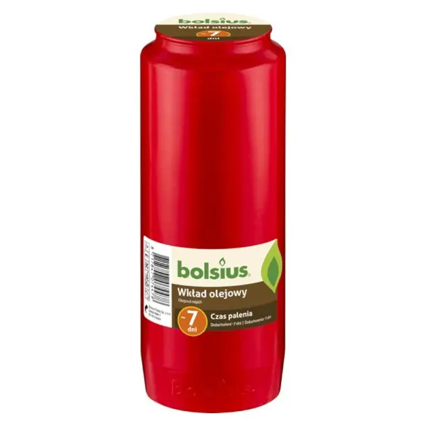 Candela Rezerva Bolsius RC7 / NR. 12 - Rosu