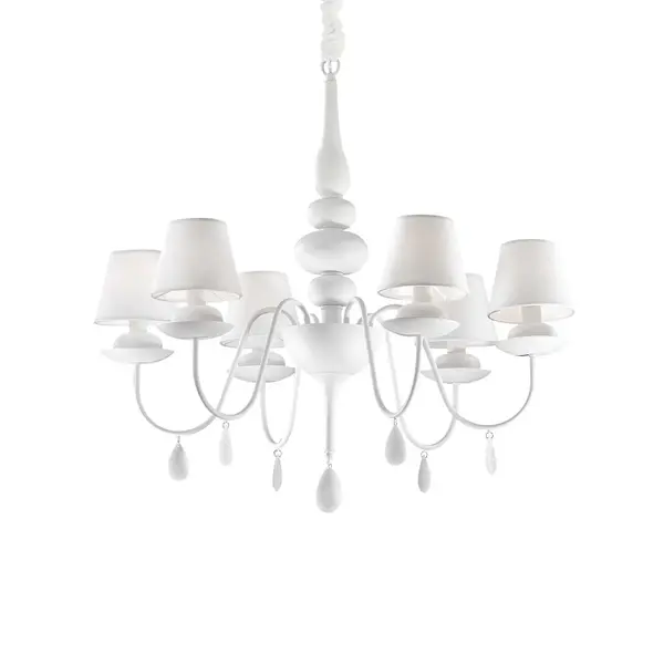 Candelabru BLANCHE 6 - Alb