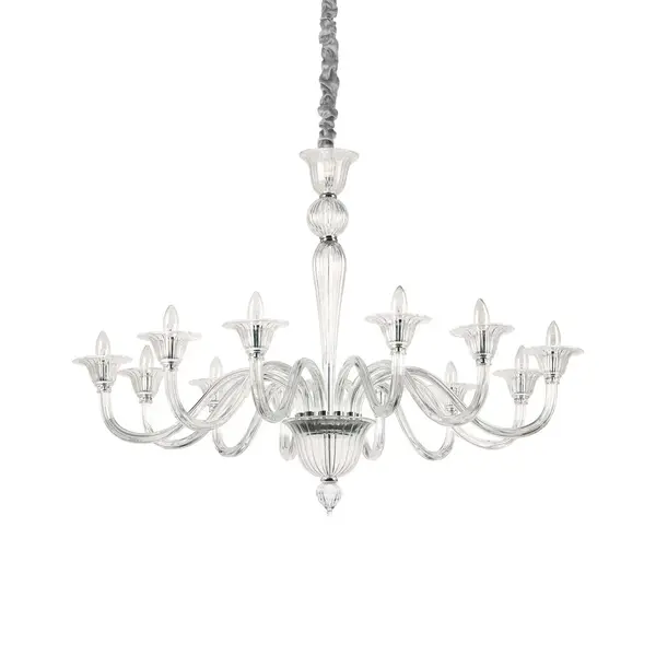 Candelabru BRIGITTA 12 - Transparent