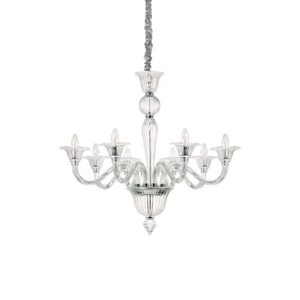 Candelabru BRIGITTA 8 - Transparent