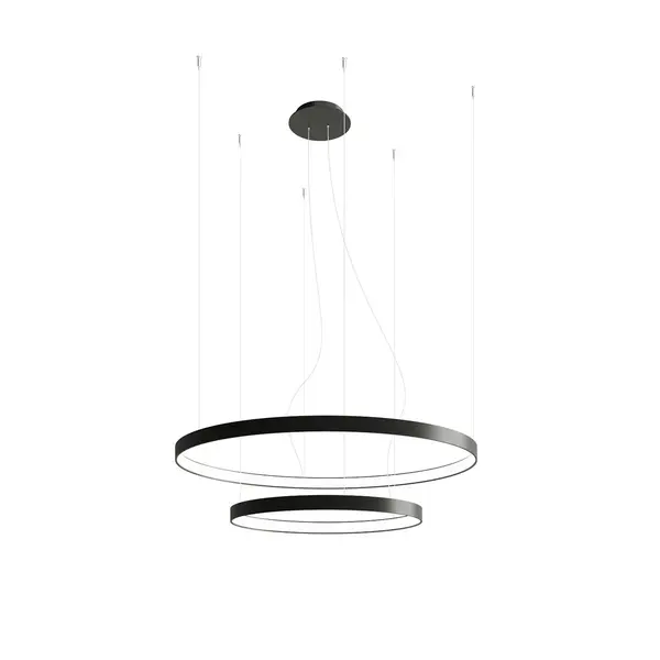 Candelabru LED Rio 55x78 Negru 3000K 78x78x150 cm