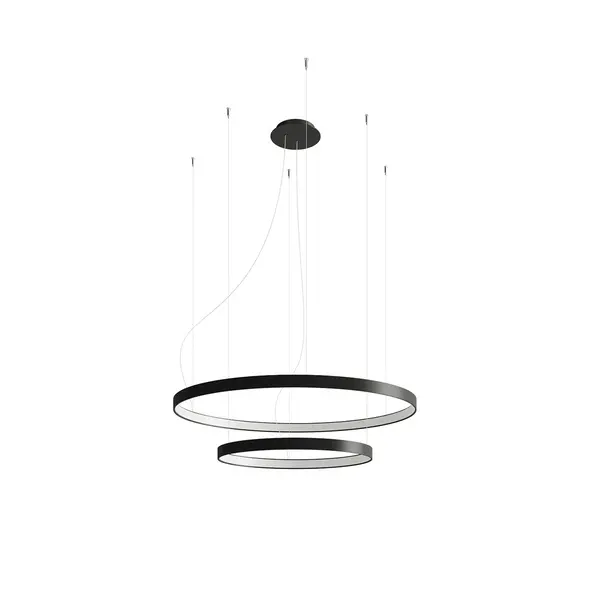 Candelabru LED Rio 55x78 Negru 4000K 78x78x150 cm