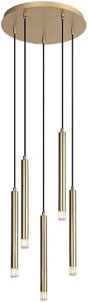 Candelabru Rabalux - Ramira 72361, G9, 5x max 5W, auriu