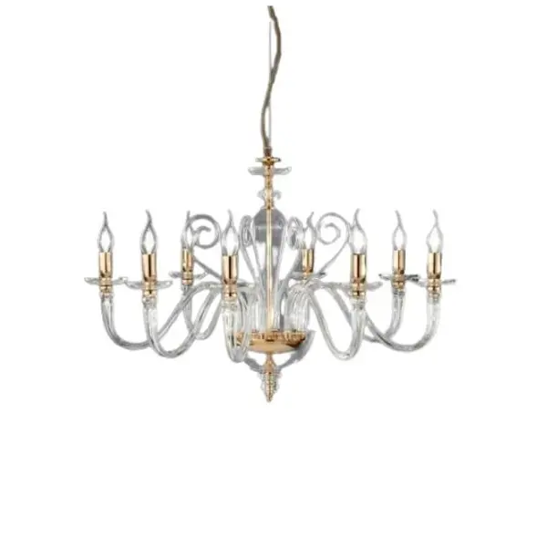 Candelabru SYSY L8 - Alb/Gold