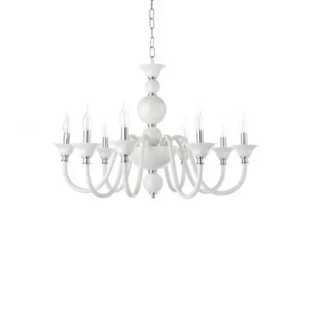 Candelabru TABY L8 - Alb