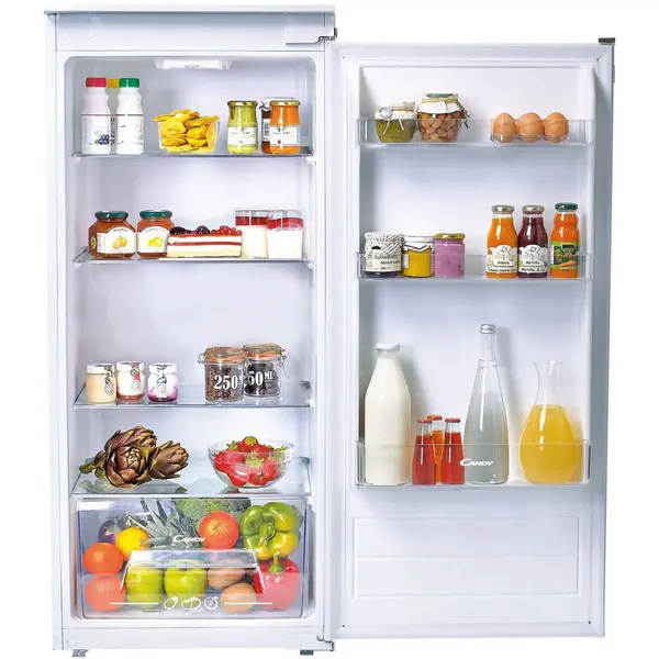 CANDY Candy CIL 220 EE/N Refrigerator, E, Built-in, Larder, Height 122.1 cm, Fridge net 197 L, White