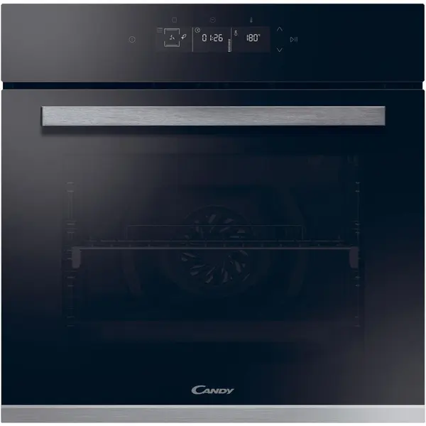 CANDY Cuptor electric incorporabil Candy FCT858 XRWF, 70 l, Autocuratare catalitica, WiFi/ hOn app, Soft close, Display full touch control, Clasa A+, Negru