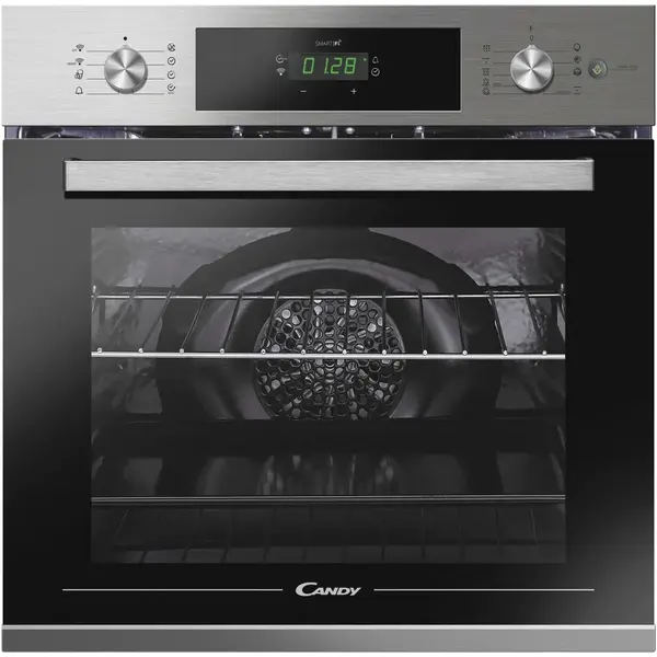 CANDY Cuptor incorporabil Candy FCTS886X WIFI, Electric, 70 l, Autocuratare pirolitica, Clasa A, Display, Inox