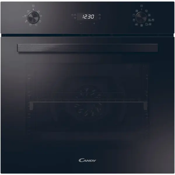 CANDY Cuptor incorporabil Candy FMBC P996S E0, Electric, 70 l, Autocuratare pirolitica, Steam, Conectivitate WiFi/ hOn app, Display touch control, Soft close, Clasa A, Negru
