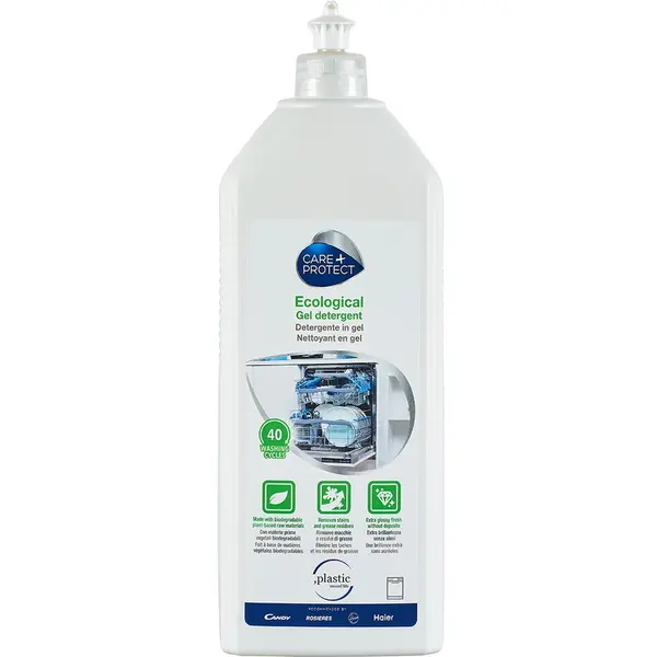 CANDY Detergent gel ecologic pentru masina de spalat vase Candy Care+Protect, 1 l, 40 cicluri