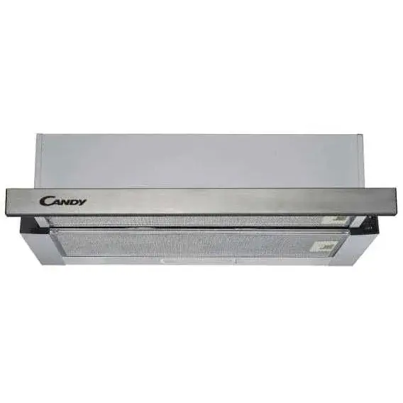 CANDY Hota incorporabila telescopica Candy CBT625/2X, Putere de absorbtie 332 m3/h, Filtre metalice, 60 cm, Inox