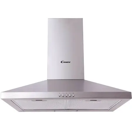 CANDY Hota incroporabila decorativa Candy CCE116/1XG, 285 mc/h, 1 motor, 3 trepte de putere, Clasa A, Inox
