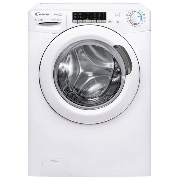 CANDY Masina de spalat rufe cu uscator Candy Smart ProInverter CSOW4966TWM/1-S, 9+6kg, 1400 RPM, 16 programe, Motor Inverter, Display Digital, WiFi, Steam, Mix Power System, Clasa A, Alb