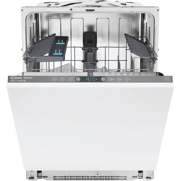 CANDY Masina de spalat vase incorporabila Candy Rapido CI 3C6F0A, 13 seturi, 8 programe, Clasa C, WiFi+Ble, Wash & Dry 35', Motor Speed-Drive Inverter , Automatic Open Door, 60 cm