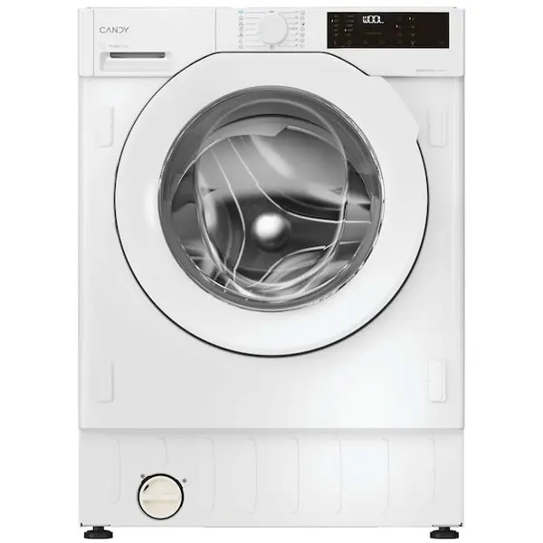 CANDY Masina incorporabila de spalat Candy BC448M4D8J-S, 8 kg, clasa A, 1400 rpm, Motor Inverter, WiFi/hOn app, Mix Power Systems, Alb
