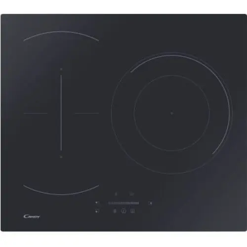 CANDY Plita incorprabila inductie Candy C63TPSC/E14U, vitroceramic, 3 zone gatire, Negru