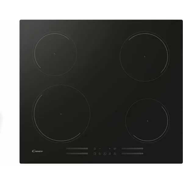 CANDY Plita inductie incorporabila Candy CI642MCBB, 4 arzatoare, Touch control, 59 cm, Negru