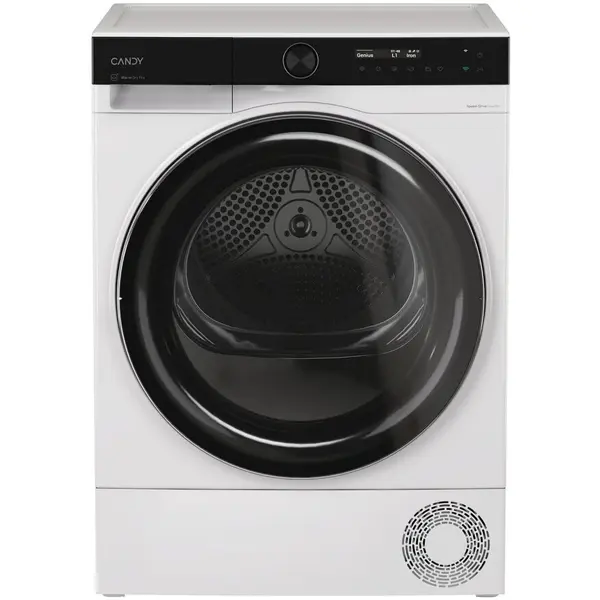 CANDY Ucator de rufe cu pompa de caldura Candy BS H9N2B-S, ProDry 700 , 9kg, clasa D,display LCD, hygiene ,wifi, Alb