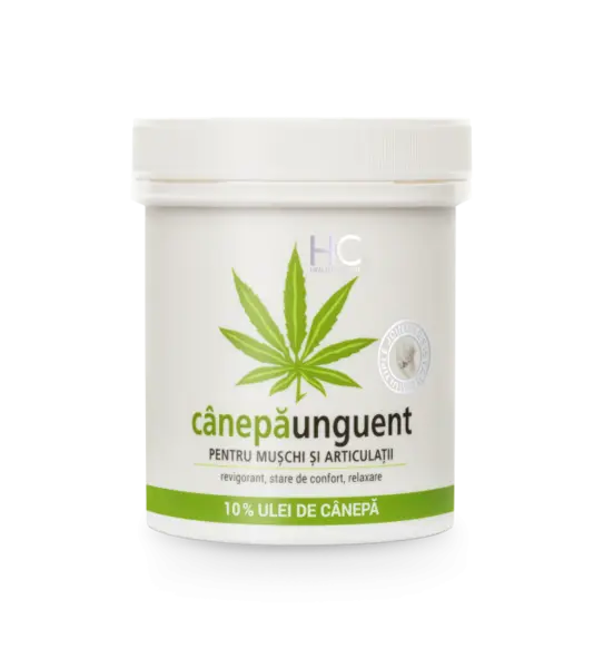 Canepa unguent 10% ulei de canepa 250ml Health Culture