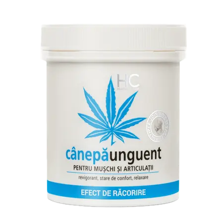 Canepa unguent cu efect de racorire 250ml Health Culture