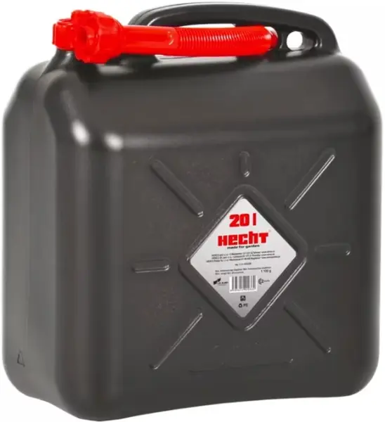 Canistră de plastic pentru benzină/ motorină Hecht - K00200, 20 l