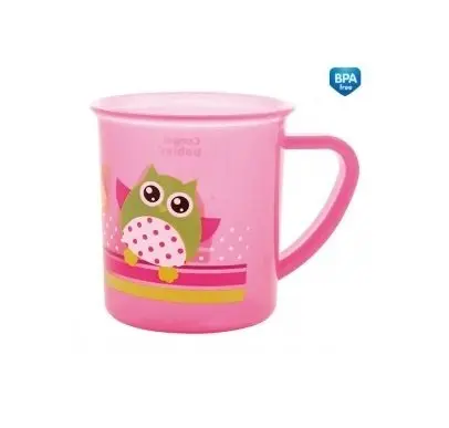 Canita plastic 220 ml roz