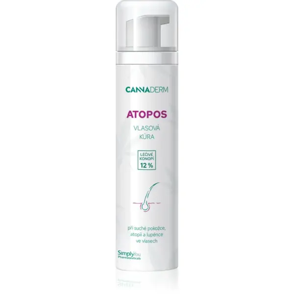 Cannaderm Atopos Sensitive scalp treament tratament intensiv pentru scalp iritat 100 ml