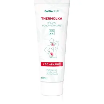 Cannaderm Thermolka warm lubrication crema pentru masaj cu efect termogen