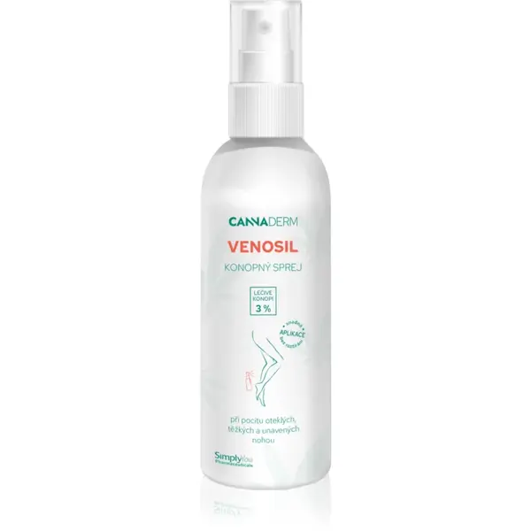 Cannaderm Venosil cannabis spray deodorant pentru picioare cu conținut de cânepă activă 150 ml