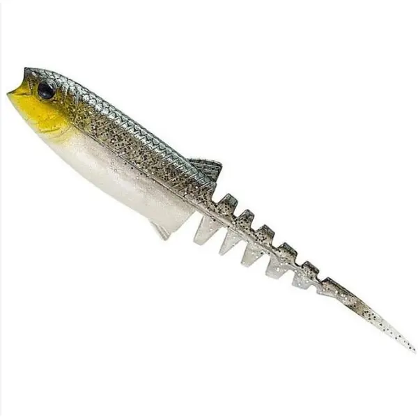 Cannibal Minnow V-Tail 10cm 6.5g Green Silver 4buc
