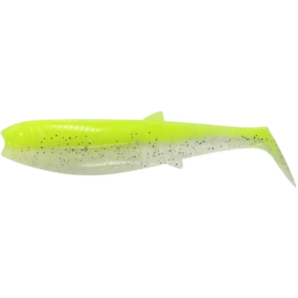 Cannibal Shad 10cm 9g Flou Yellow Glow 5buc