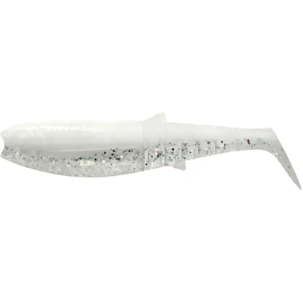 Cannibal Shad 10cm 9g White Flash 5buc