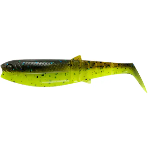 Cannibal Shad 8cm 5g Chartreuse Pumpkin 5buc