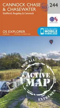 Cannock Chase. September 2015 ed, Sheet Map/Ordnance Survey