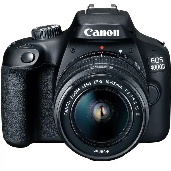Canon Aparat foto DSLR Canon EOS 2000D, 24.1 MP, Negru + Obiectiv EF-S 18-55mm DC III
