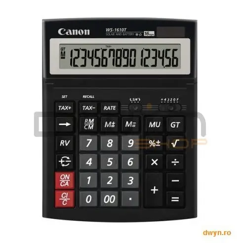 Canon Canon WS-1610T, 16 Digit, Dual Power, 'IT-touch' keyboard
