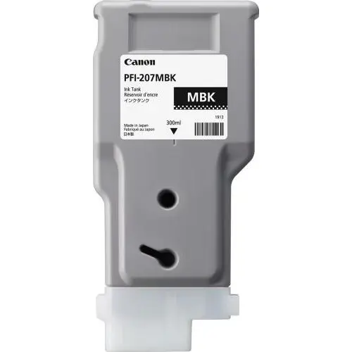 Canon Cartus Canon PFI-207 Negru Mat iPF780 iPF785 300ml