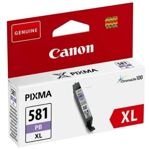 Canon Cartus cerneala Canon CLI581XLPB, 8.3 ml, Albastru