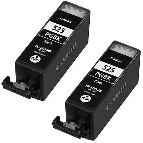 Canon Cartus cerneala Canon PGI525PG, 19 ml, 2 buc, Negru
