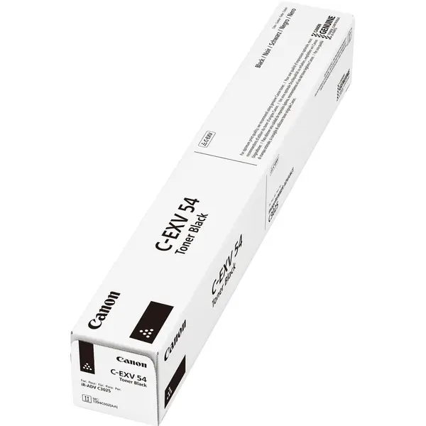 Canon CARTUS TONER BLACK C-EXV54BK 15,5K ORIGINAL CANON IR C3025