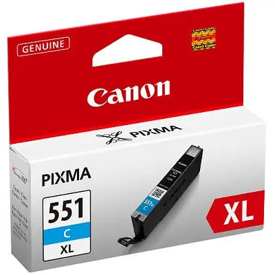 Canon Cerneala Canon CLI551C XL bleu | iP7250/MG5450/MG6350