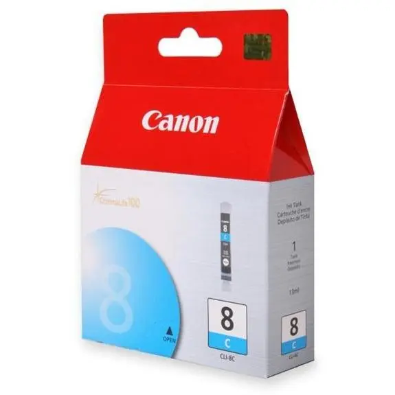 Canon Cerneala Canon CLI8C cyan BLISTER cu sec. | 13ml | iP3300/4200/4300/5200/5300/6