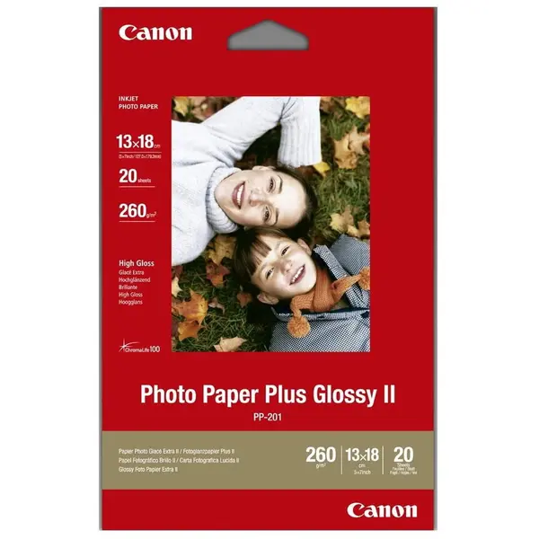 Canon Hartie foto Canon PP-201, 13x18 cm, 20 coli, 2311B018AA