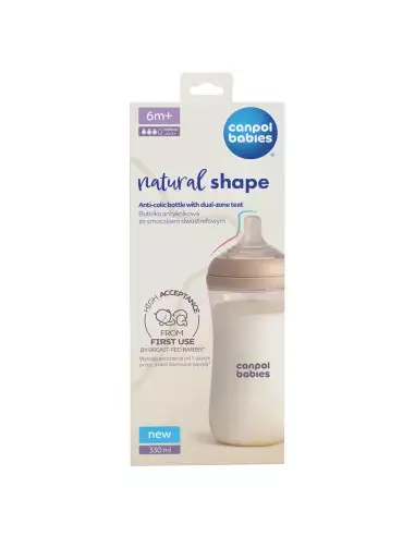 Canpol 35/402 biberon natural shape 330ml