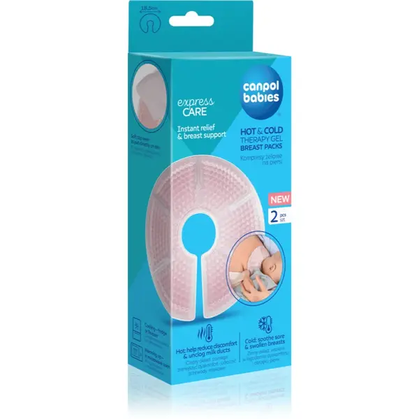 Canpol babies Hot&Cold pernute de gel pentru sâni 2 buc