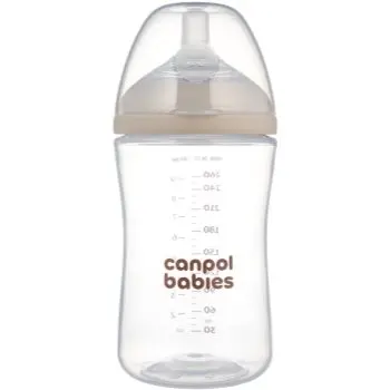 Canpol babies Natural Shape biberon anticolici