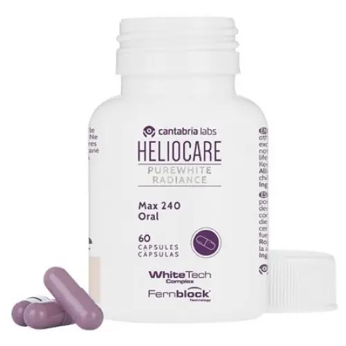 Cantabria Heliocare Oral Purewhite 240mg, 60 caps. Zephyr Labs