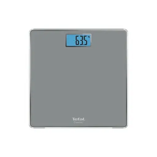 Cântar de baie Classic PP1500V0 160 KG gradații la 100 g 31 x 31 cm sticlă gri