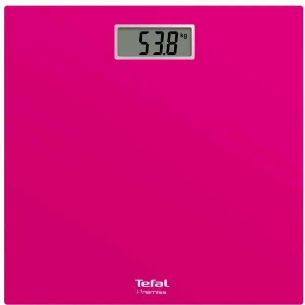 Cantar de baie Premiss PP1403V0, 150 KG, 30 x 30 cm, gradatii la 100 g, sticla, alb